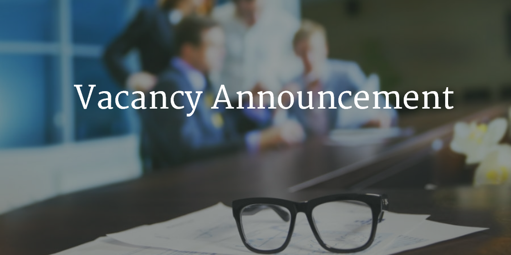 Vacancy - Project Assistant