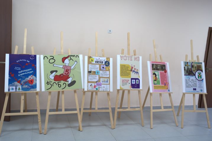Students in Tbilisi and Zestaponi bring innovation by leading the first-ever school participatory budgeting cycle in Georgia