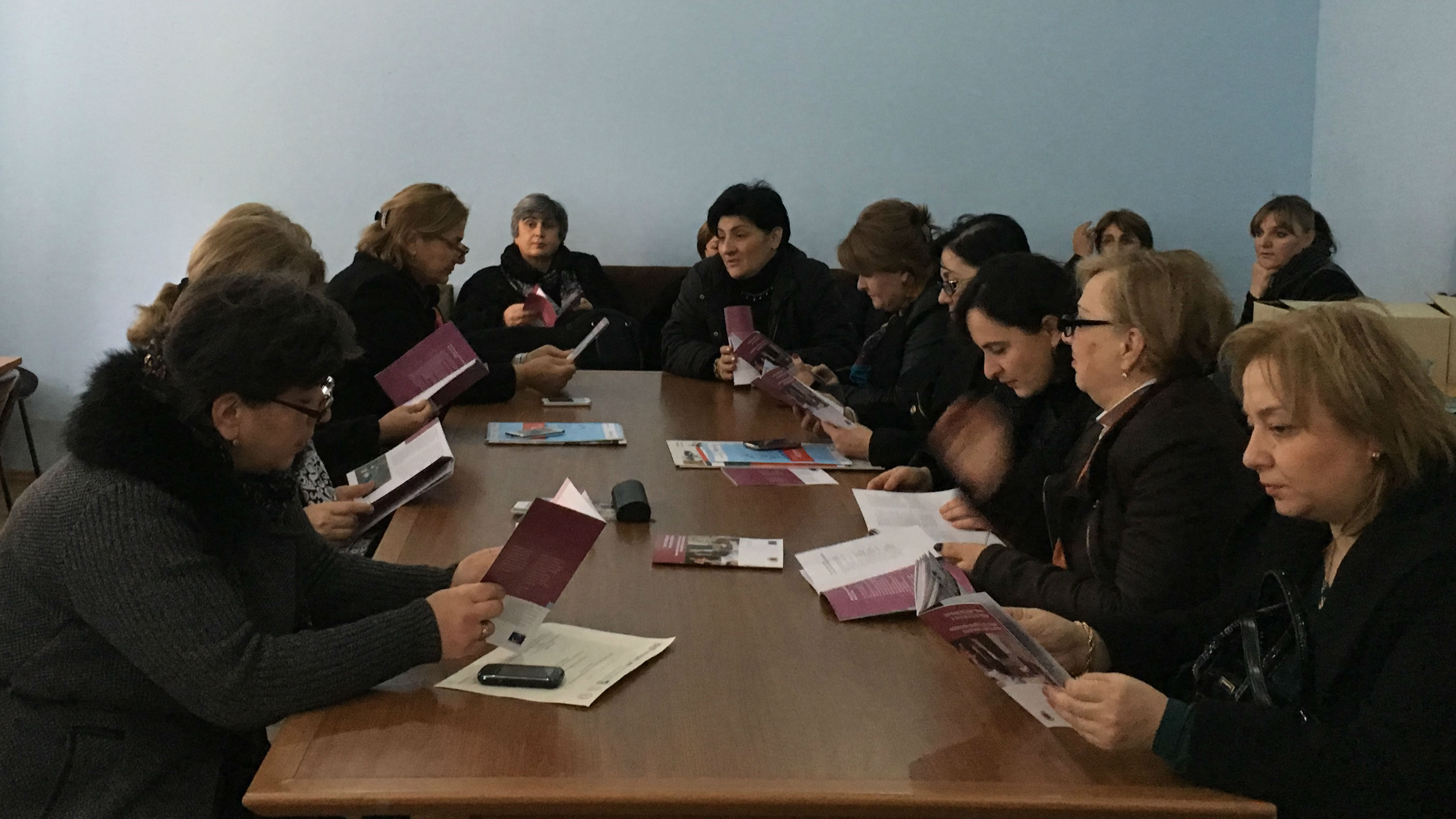 Regional promotion meetings on bilingualism and minority language education in Kakheti region