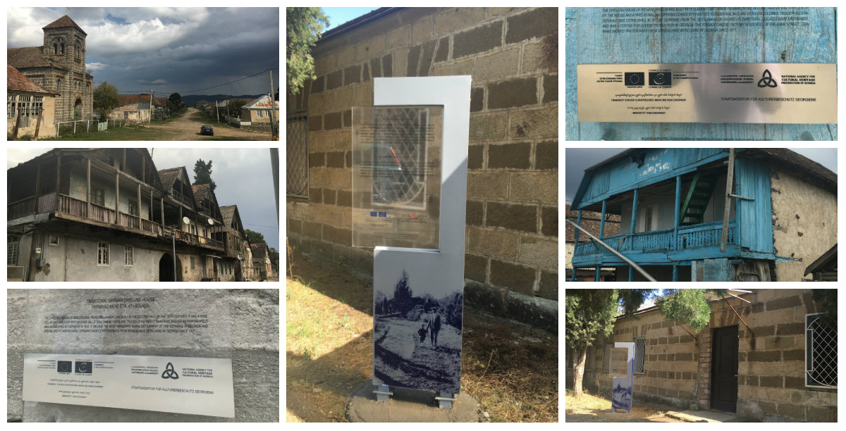 New Touristic Signpost and Road Signs installed in Historic German Settlements