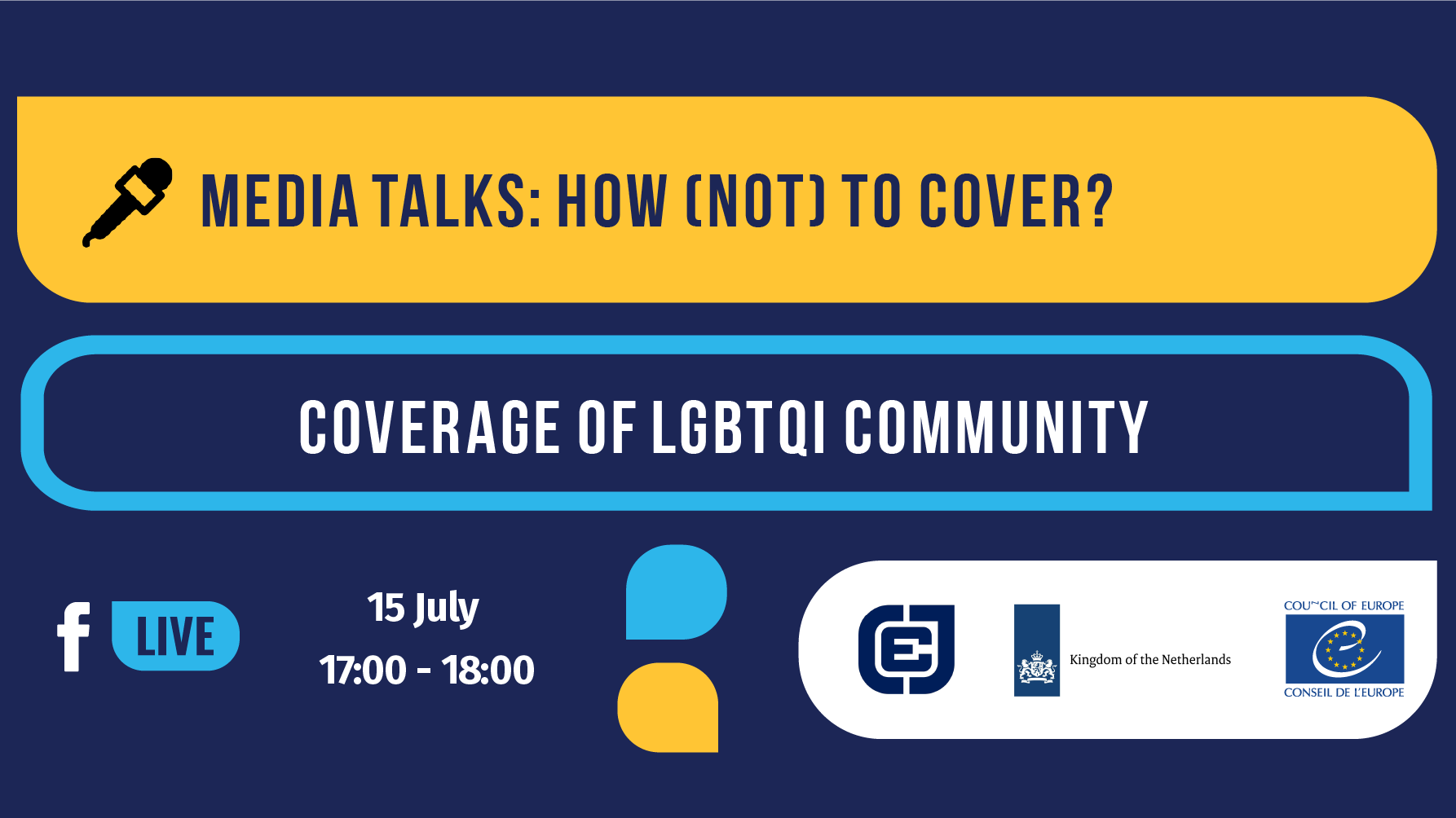 Media Talks: How (not) to cover? Continue: next topic – LGBTQI community coverage