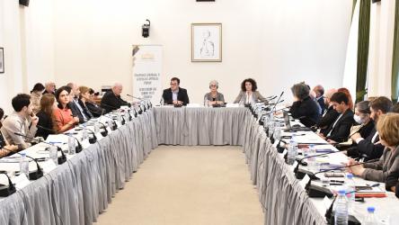 Round-table discussion among media stakeholders on the amendments to the Law of Georgia on Broadcasting took place