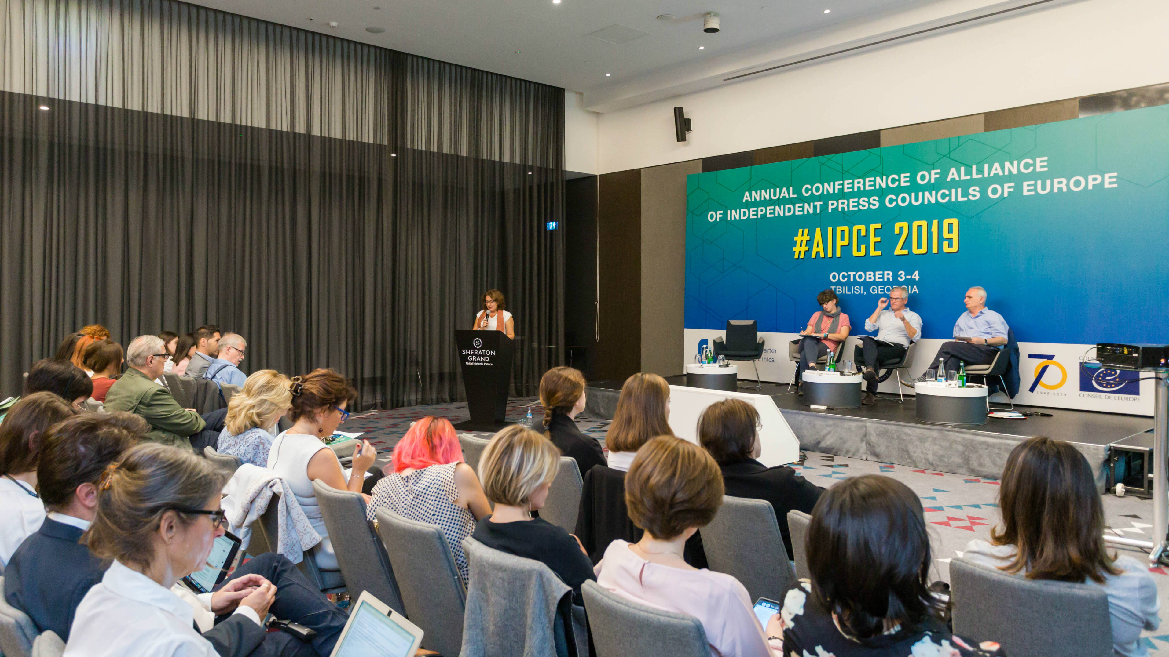 საქართველოში ევროპის დამოუკიდებელი პრესის საბჭოების ალიანსის (AIPCE) ყოველწლიური კონფერენცია ჩატარდა