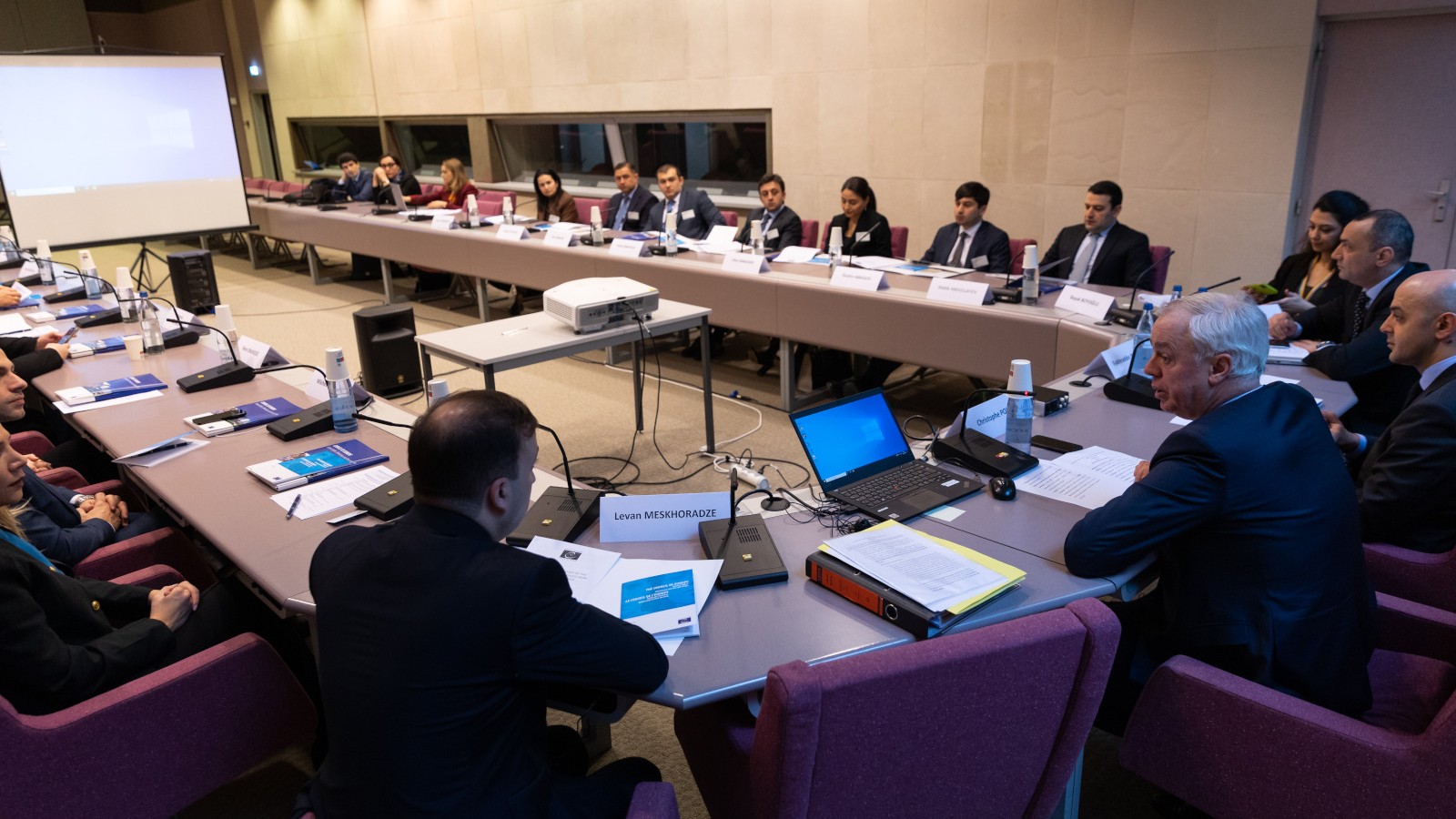 News – Study Visit of the Georgian Delegation to the CoE
