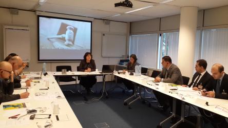 Georgian delegation discusses judicial training in the Netherlands