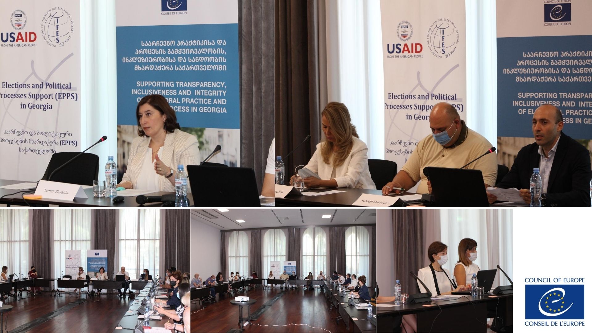 Training of trainers on electoral dispute resolution was conducted for the staff of the Central Election Commission of Georgia