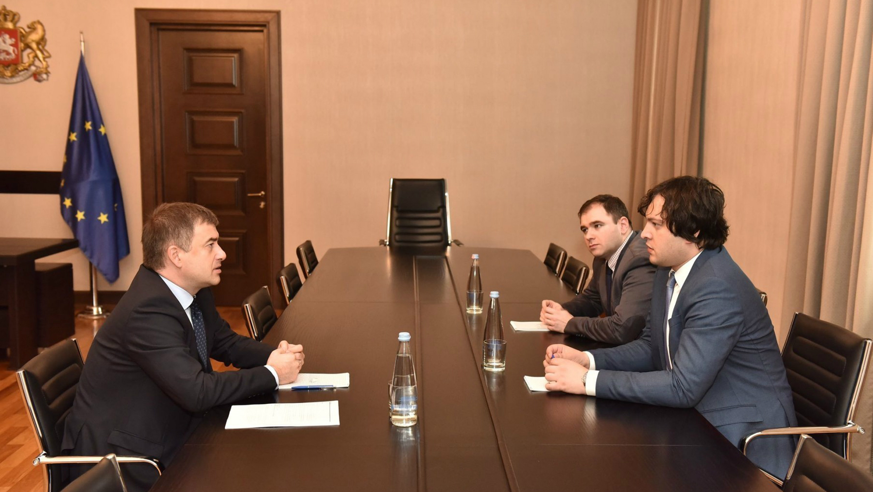 The Head of the Council of Europe Office in Georgia met with the Chairman of the Parliament