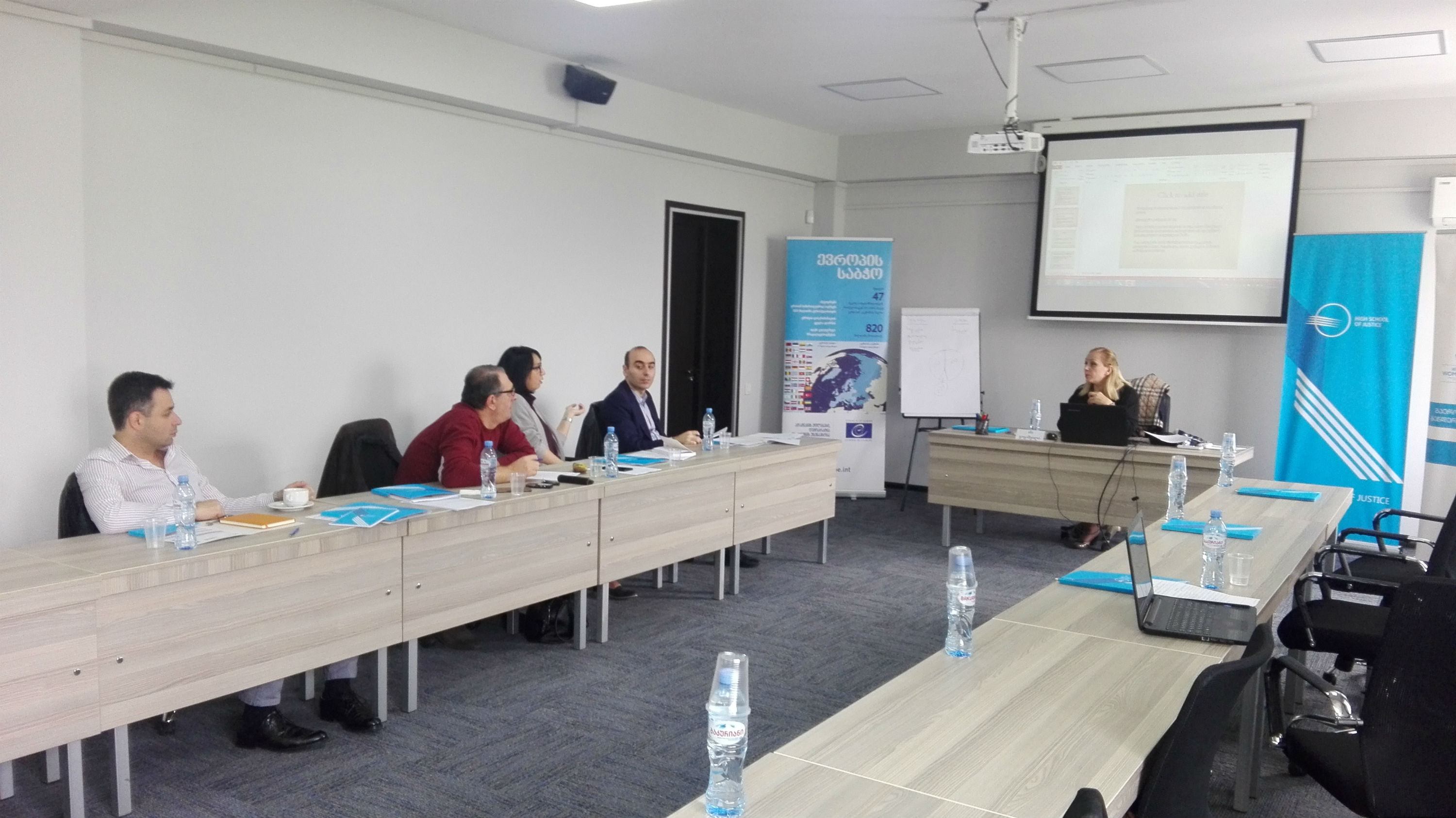 Strengthening the Capacity of the High School of Justice of Georgia Project: Training of Trainers in Violence Against Women and Domestic Violence