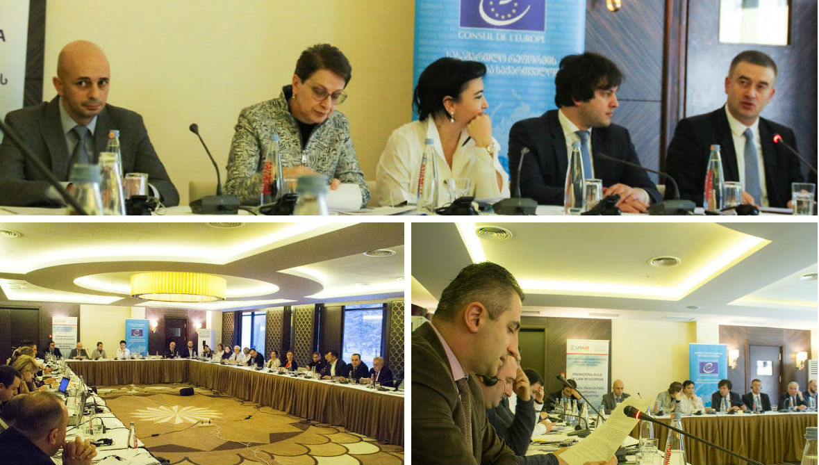 Support to the Judicial Reform Project in Georgia: contributing to the discussion on legislative amendments