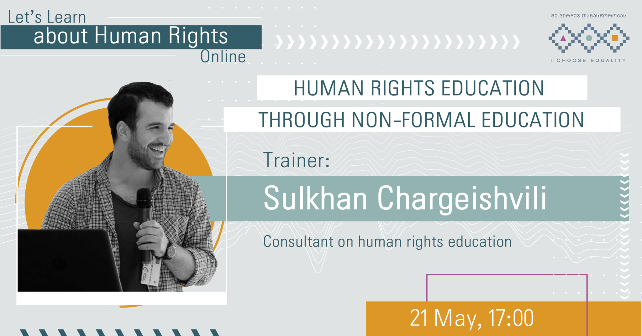 Let’s Learn about Human Rights Online – new sessions about human rights education launched