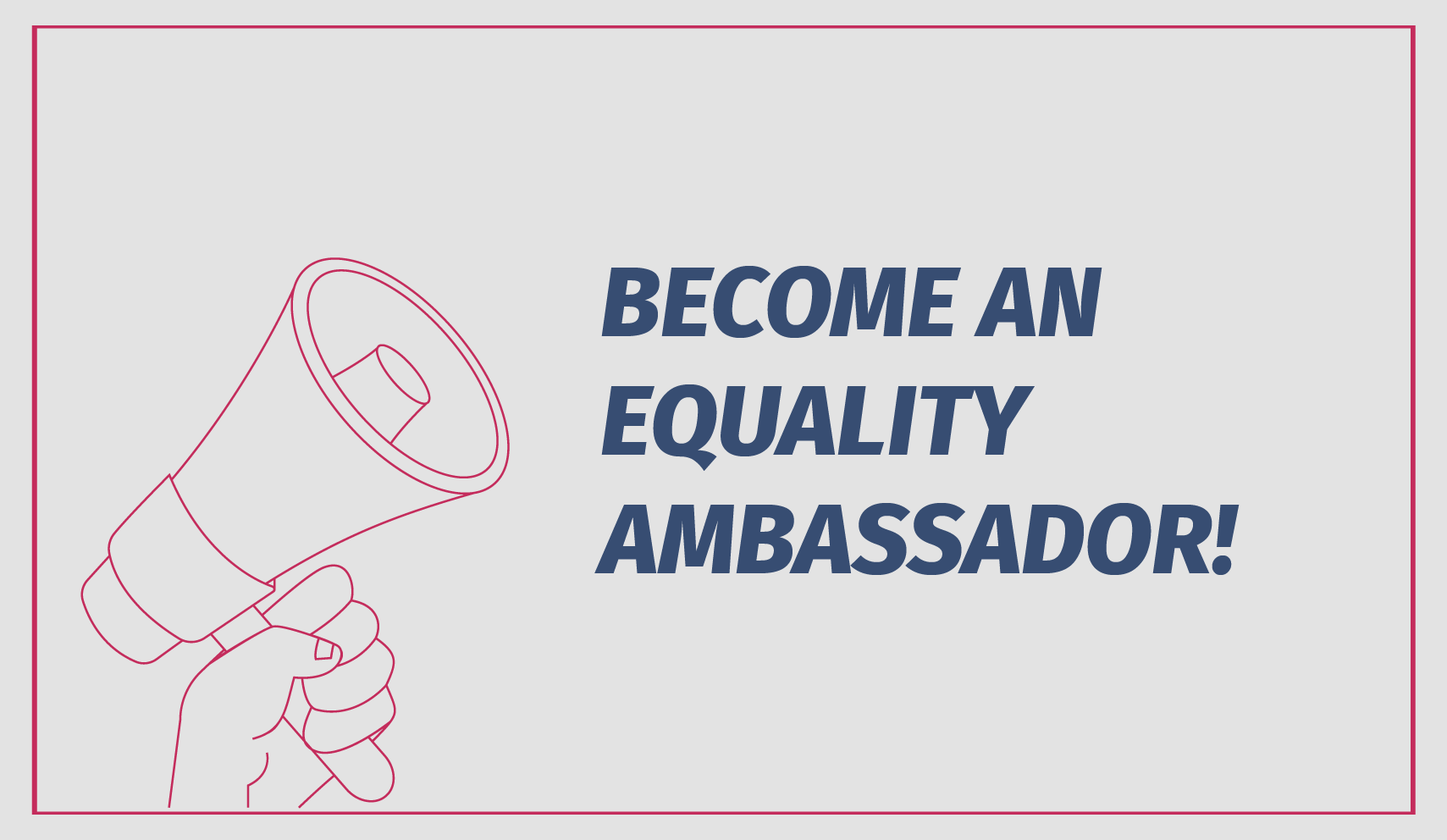 Become an Equality Ambassador - Council of Europe Office in Georgia is announcing a competition