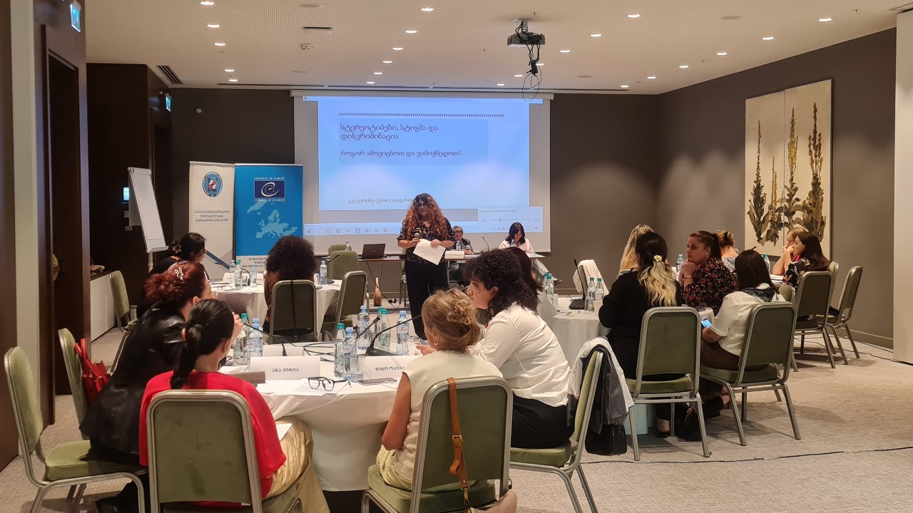 Resource Officers and Social Workers Strengthen Their Capacity to Multiply Human Rights Education at Georgian Public Schools