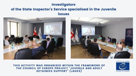 Investigators of the State Inspector’s Service specialised in the Juvenile issues