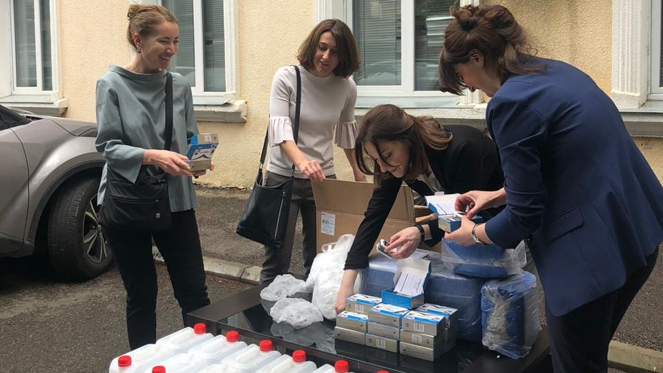 Support to the Department of Temporary Detention to combat the COVID-19 pandemic