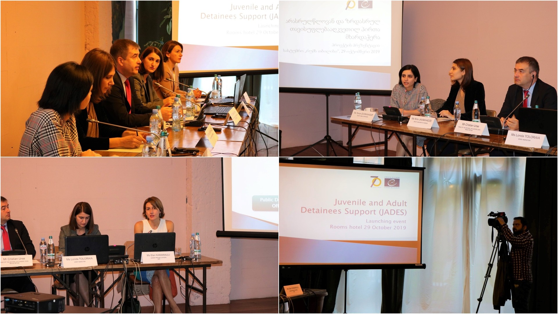 More support for detained juveniles and adults – the Council of Europe launches a two-year project