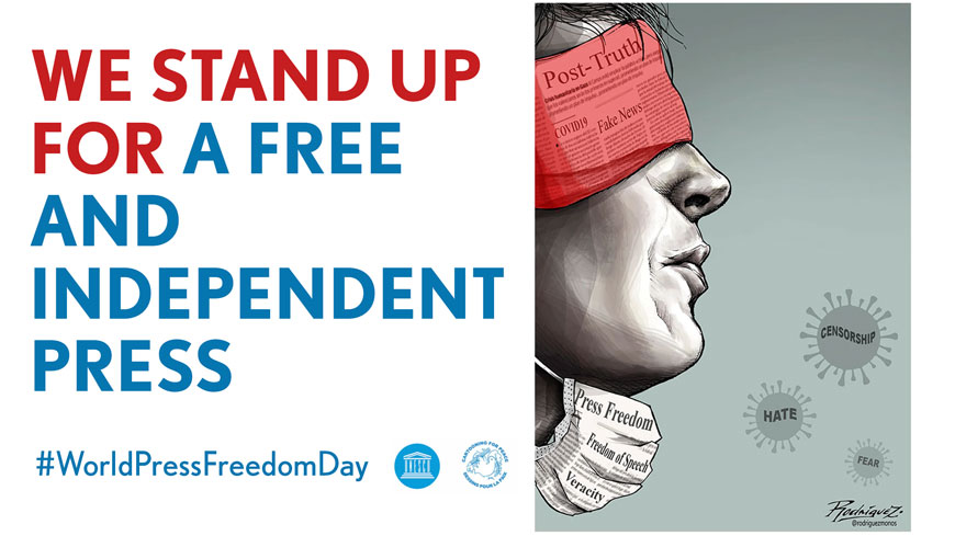 Support a free, independent and safe press
