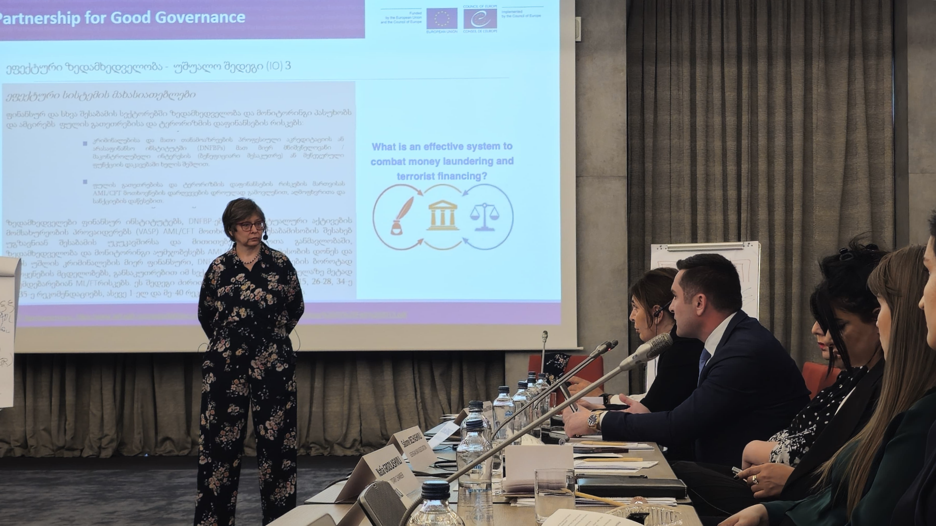 Workshop on anti-money laundering and countering financing of terrorism risk-based supervision of non-financial sector in Georgia