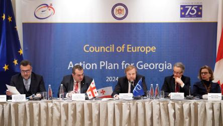 ევროპის საბჭომ და საქართველოს ხელისუფლებამ ევროპის საბჭოს 2024-2027 წლების სამოქმედო გეგმა წარადგინა