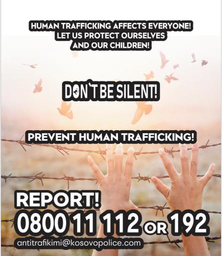 Don’tBeSilent! Prevent Human Trafficking!