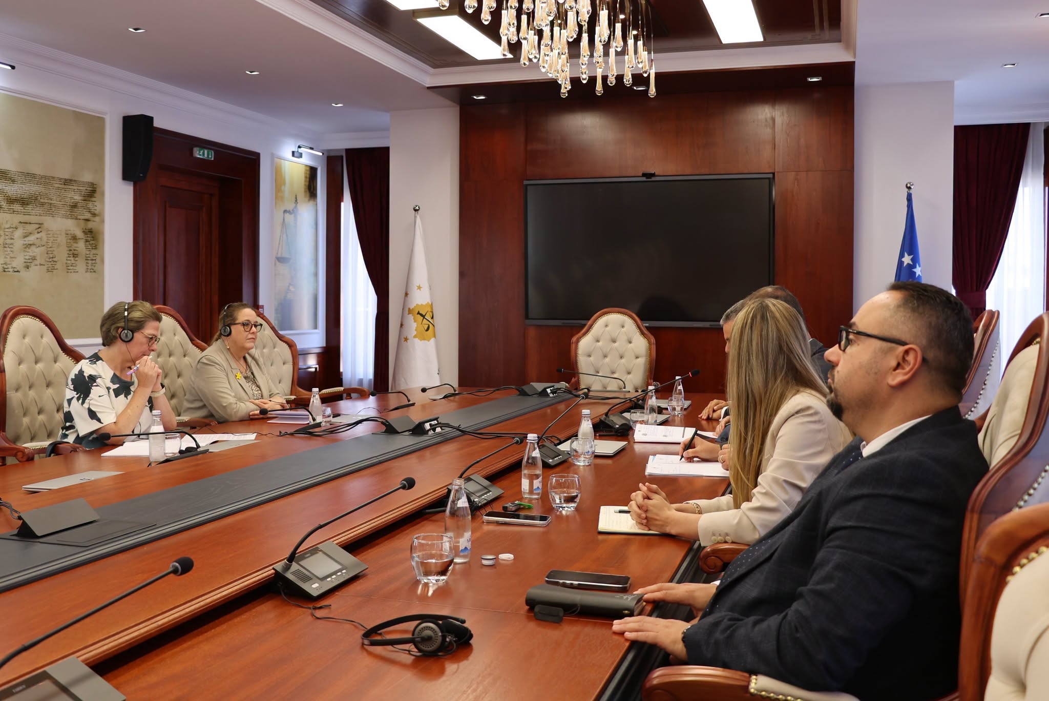 Head and Deputy Head of Council of Europe Office in Pristina meet the Head of Kosovo Prosecutorial Council