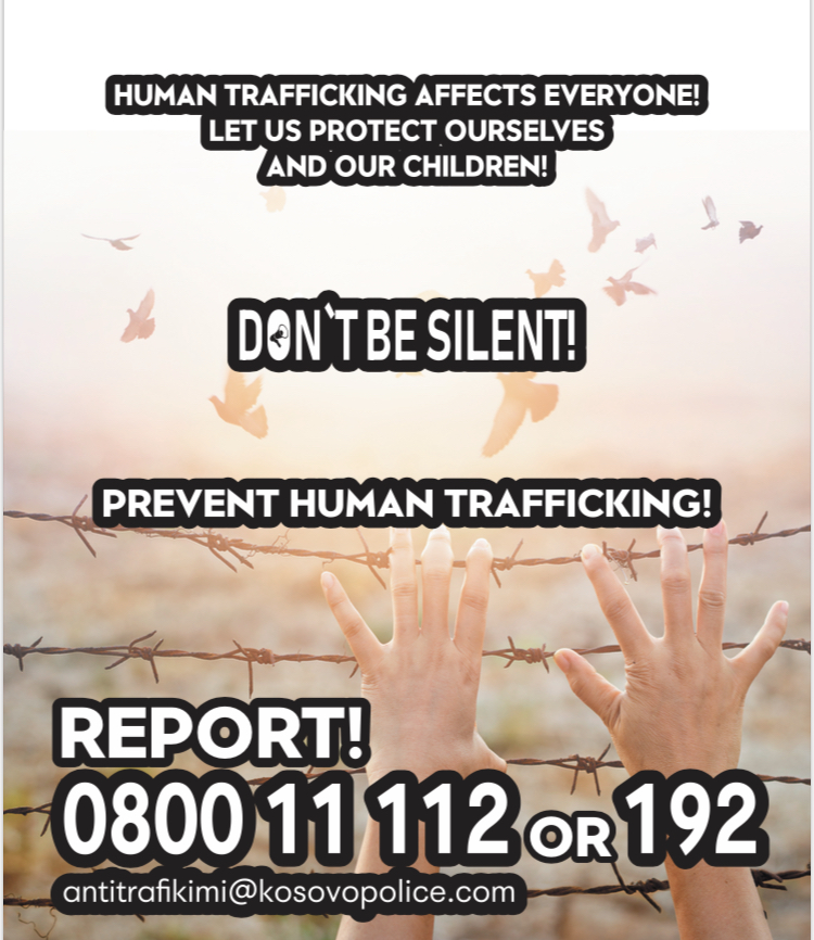 Don’tBeSilent! Prevent Human Trafficking!