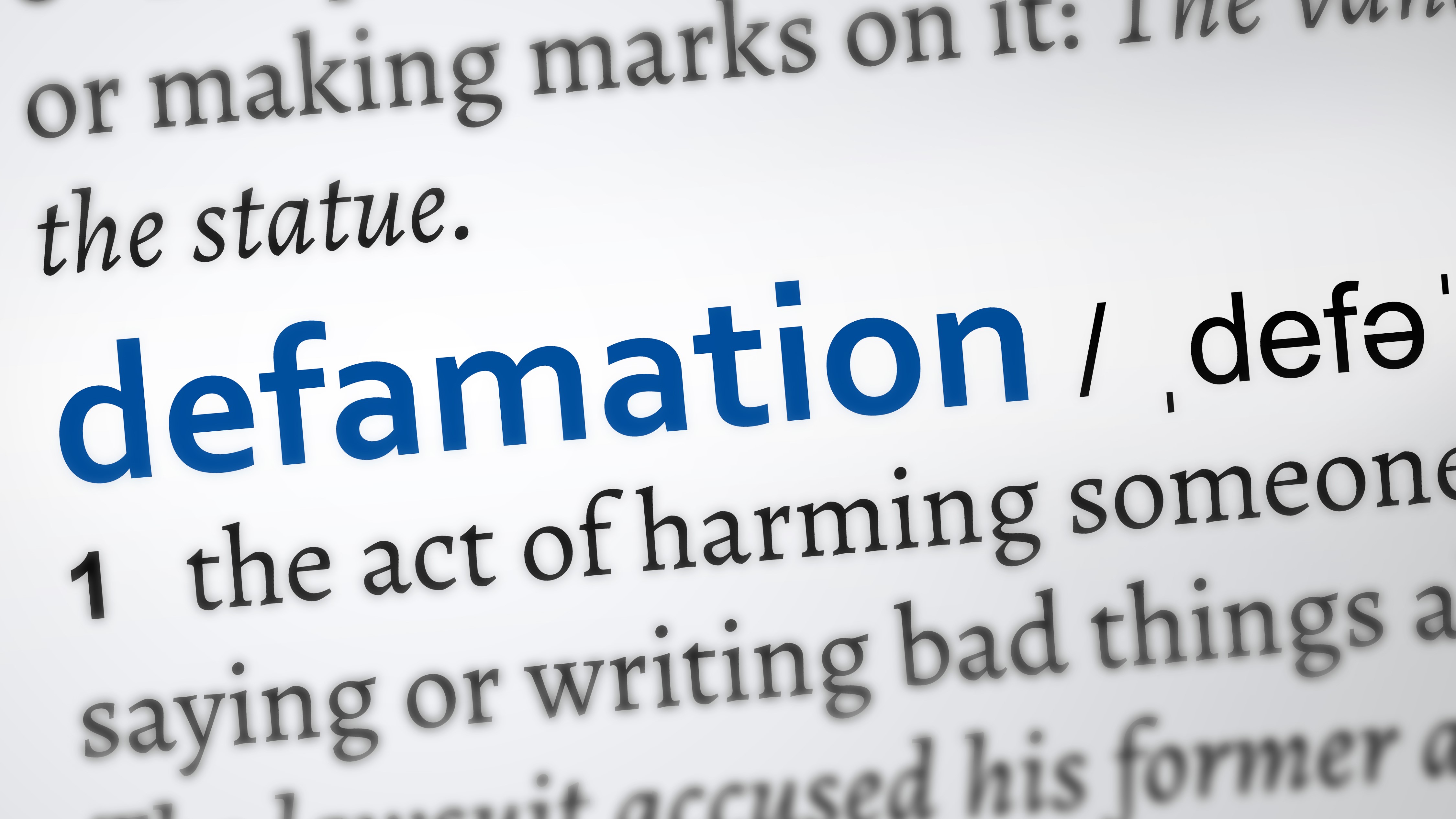 Training for lawyers – defamation and protection of reputation