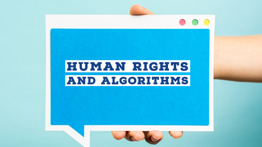 Have your say on the draft recommendation on the human rights impacts of algorithmic systems!