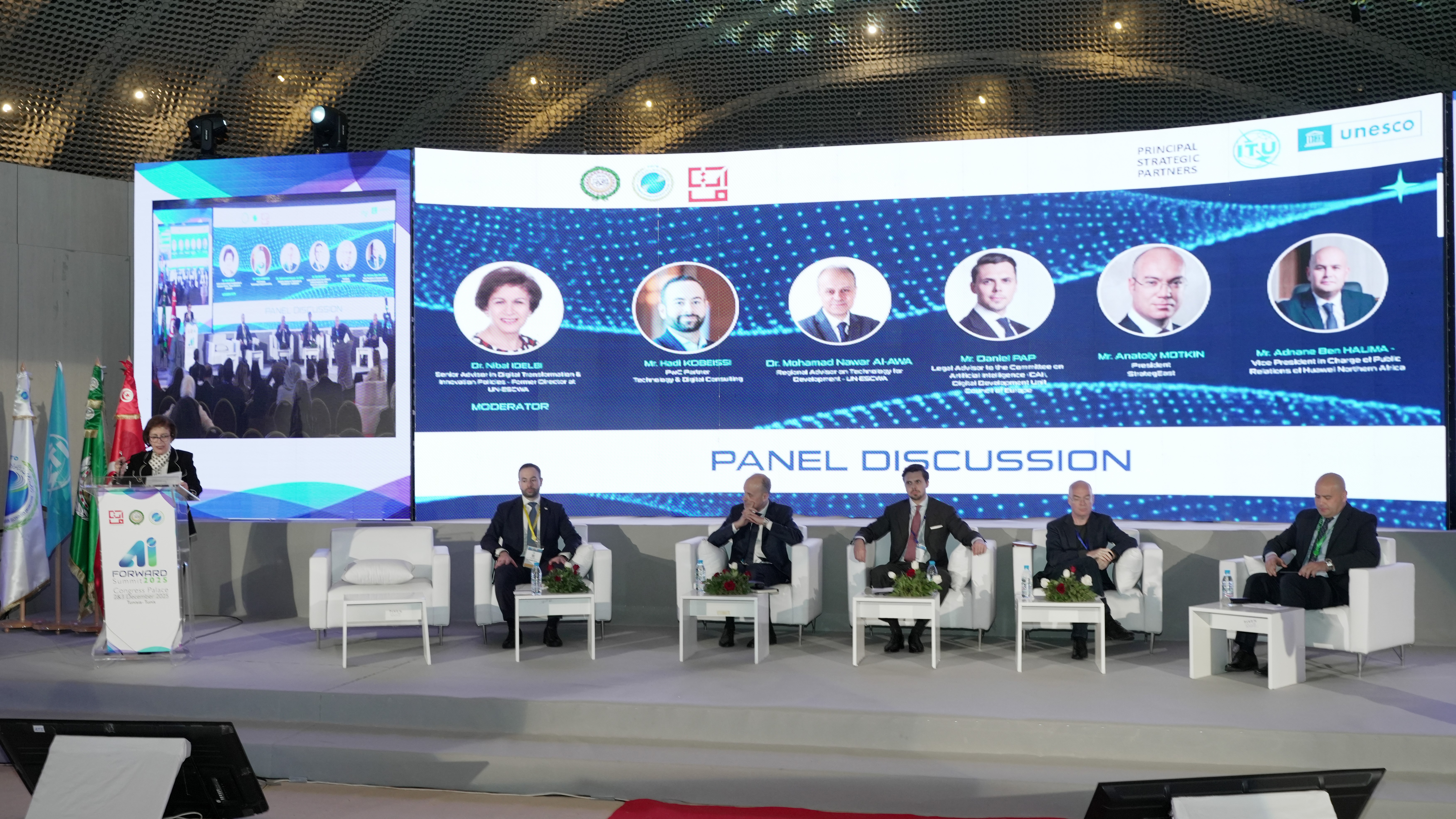 Participation au AI-Forward Summit 2025 à Tunis