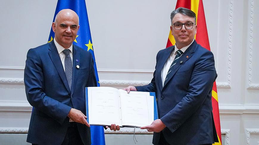 La Macédoine du Nord signe la Convention-cadre du Conseil de l’Europe sur l’intelligence artificielle