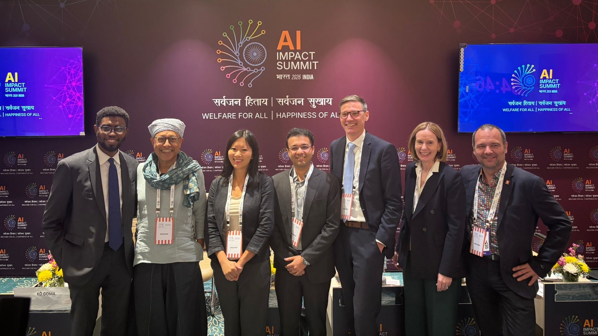 Thomas Schneider, ancien vice-président du Comité sur l'intelligence artificielle (CAI), lors du Sommet sur l'impact de l'IA en Inde