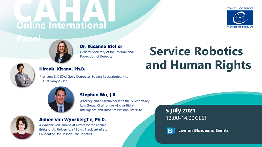 Panel international du CAHAI sur la robotique de service