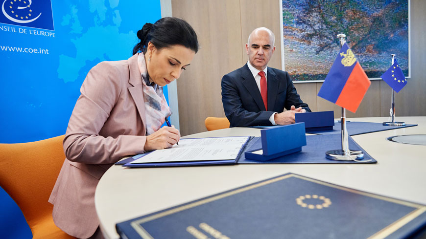 Liechtenstein signs the Council of Europe’s AI treaty