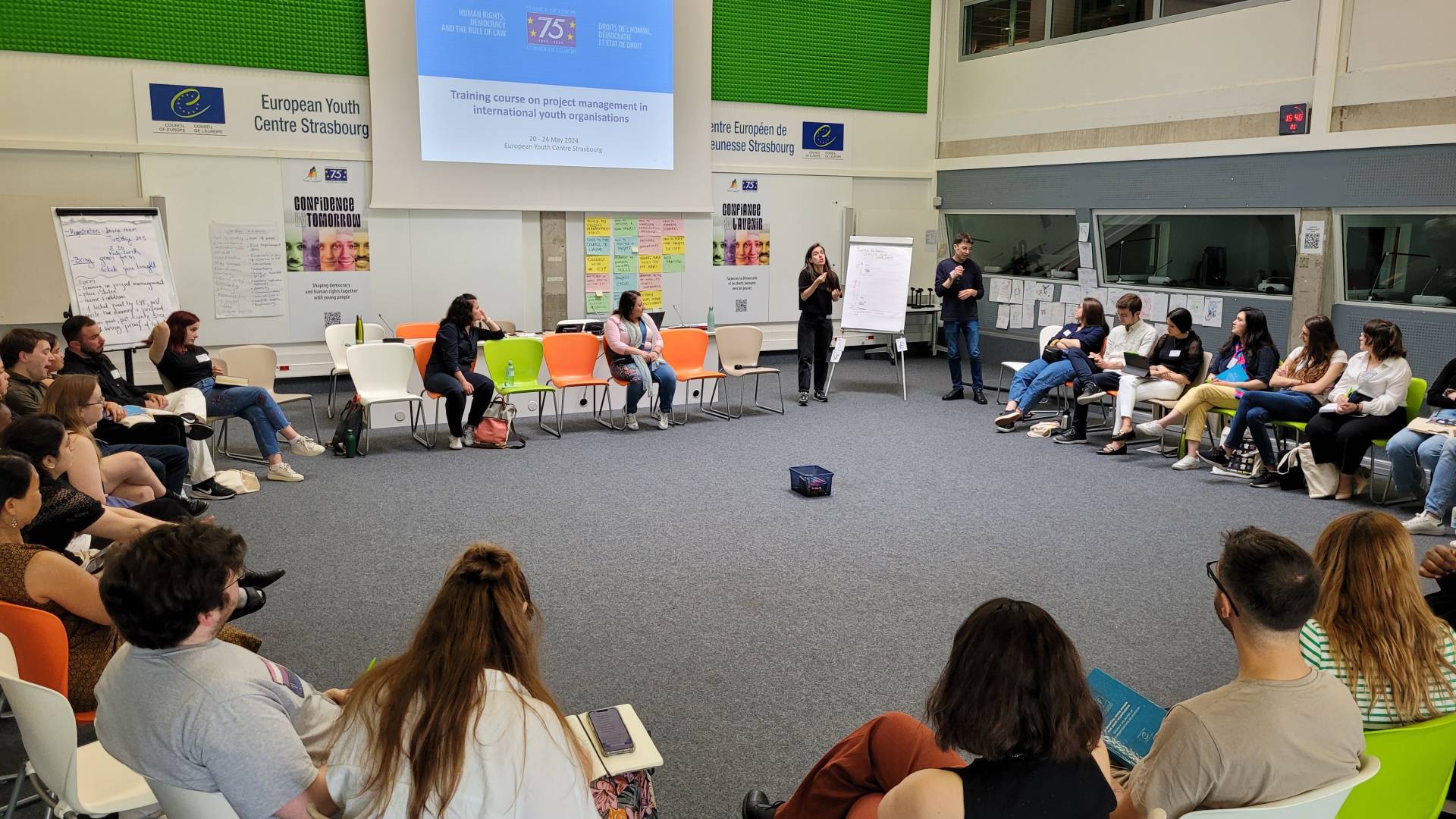 Building skills on project management in international youth organisations and networks