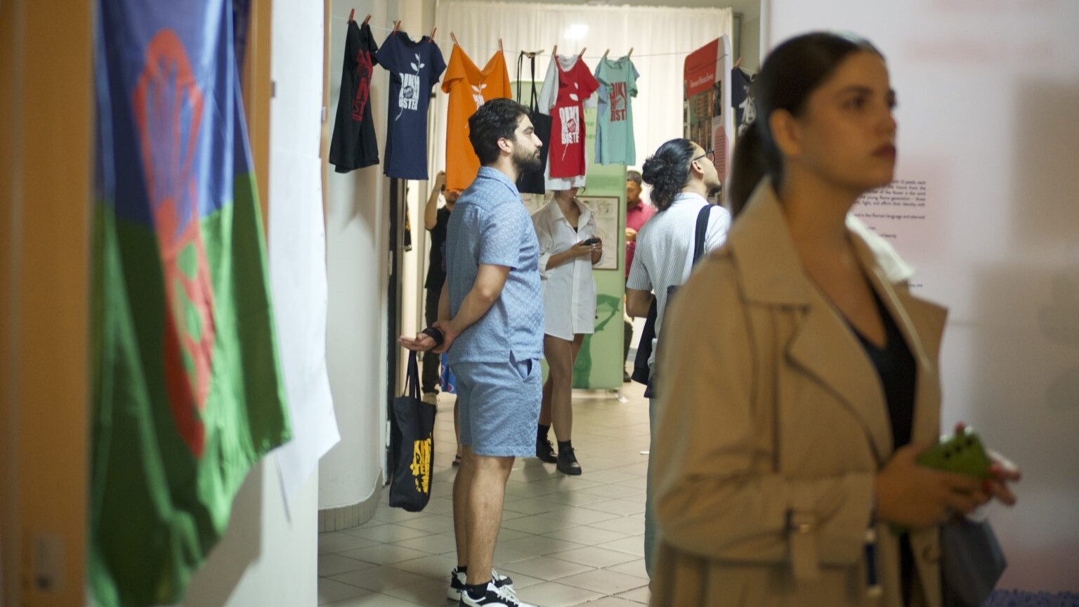 Dikh He Na Bister 2025, opening of the exhibition “Amen sam terne” by ternYpe, photo by David Dimitrov Georgiev