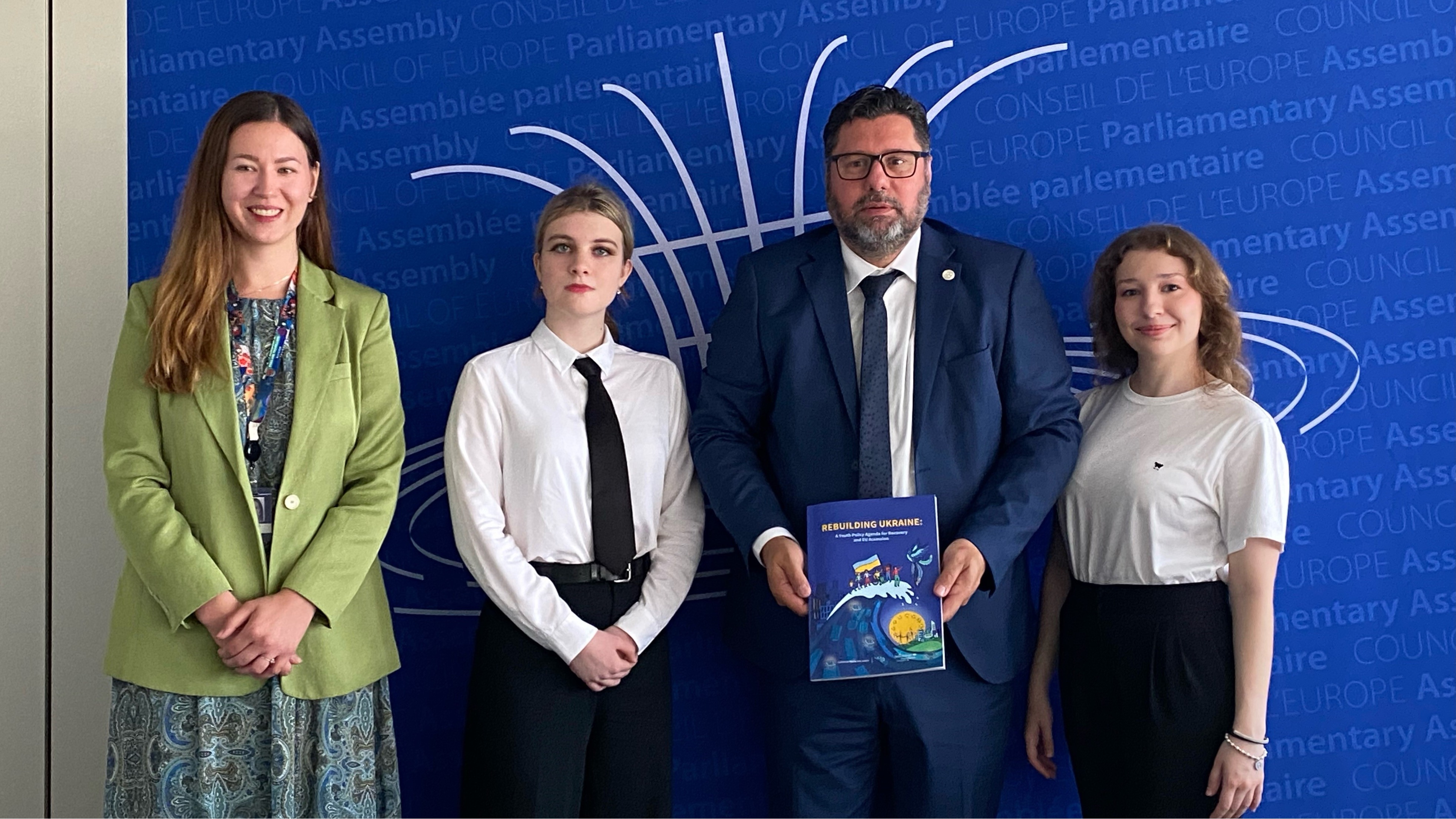 Supporting youth perspectives in the work of the Parliamentary Assembly: participation of the European Youth Parliament in PACE Committee session to discuss the reconstruction of Ukraine