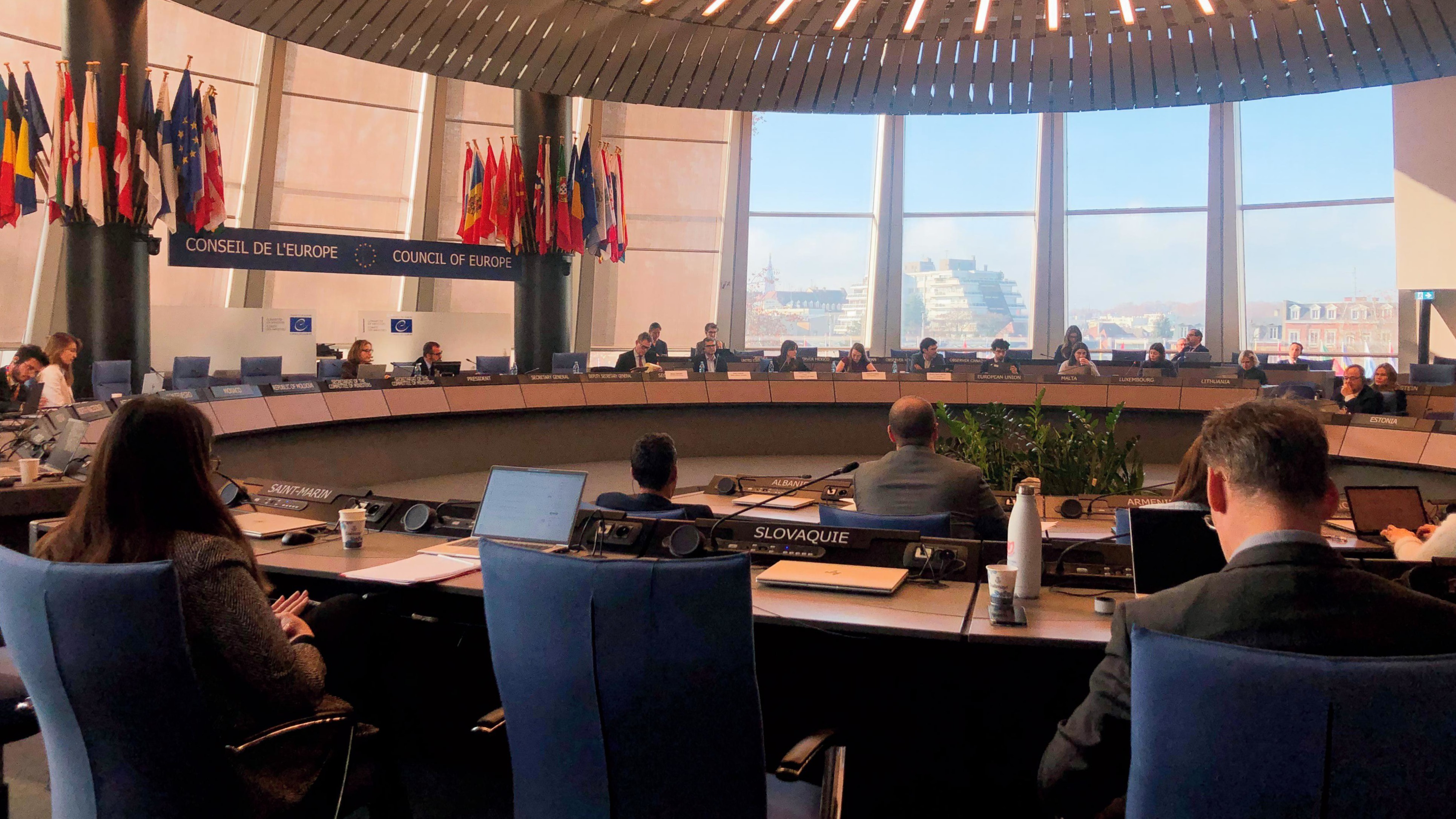 Échange de vues avec des représentant·es de la société civile sur le thème « jeunesse et culture » à Strasbourg
