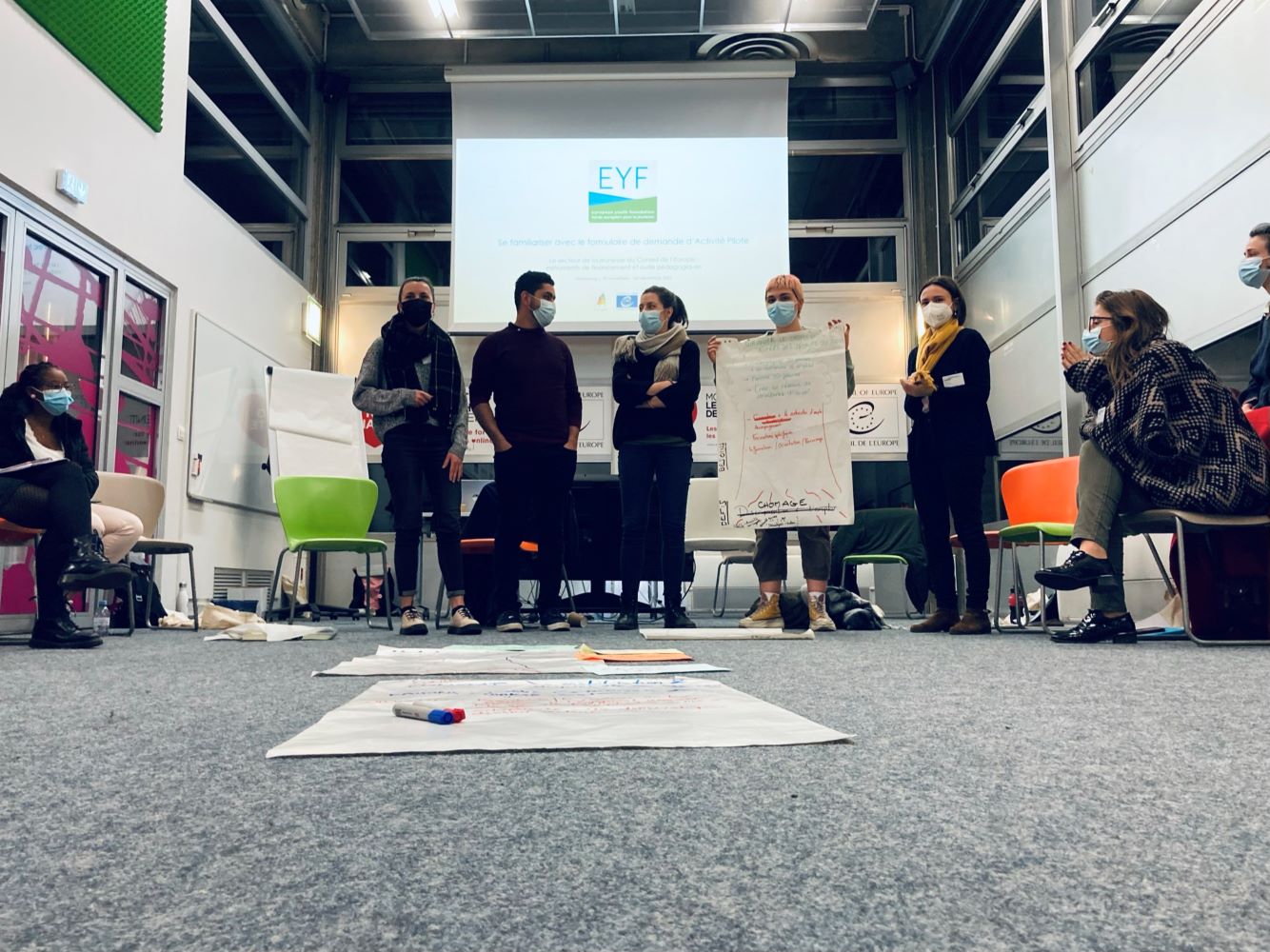 EYF training session for French youth organisations