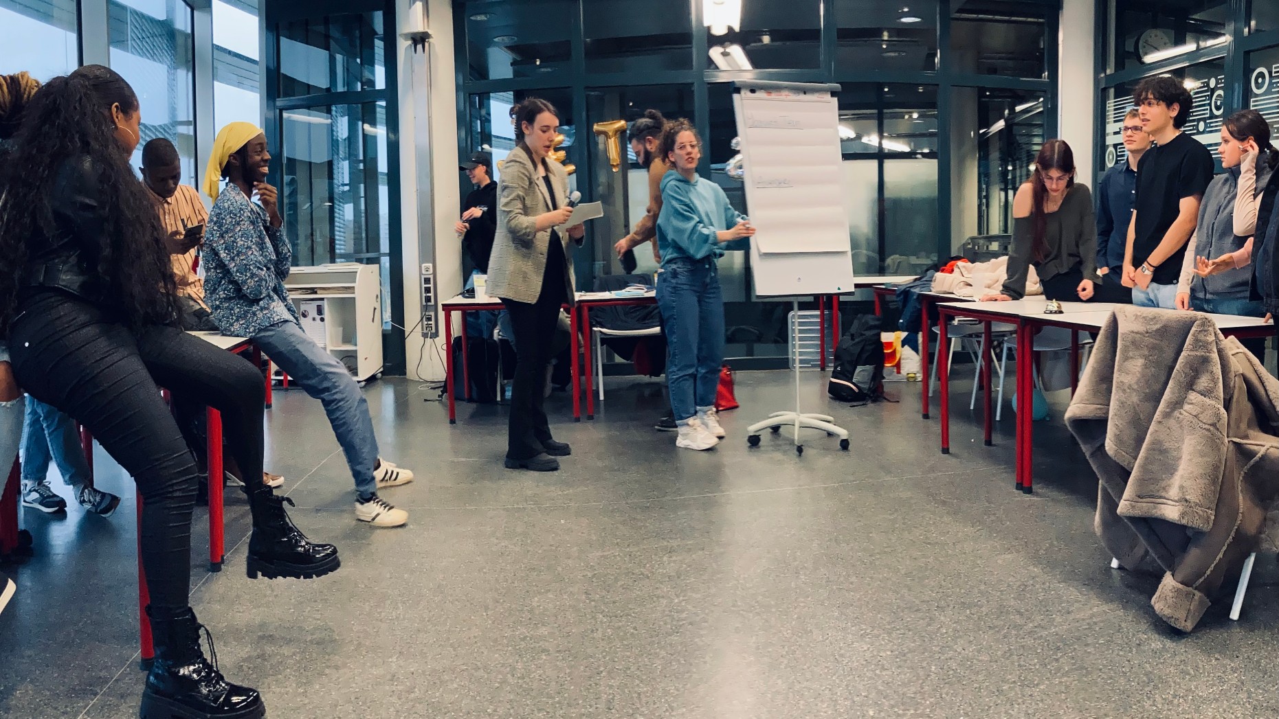 Le FEJ visite un projet jeunesse sur la démocratie au Luxembourg