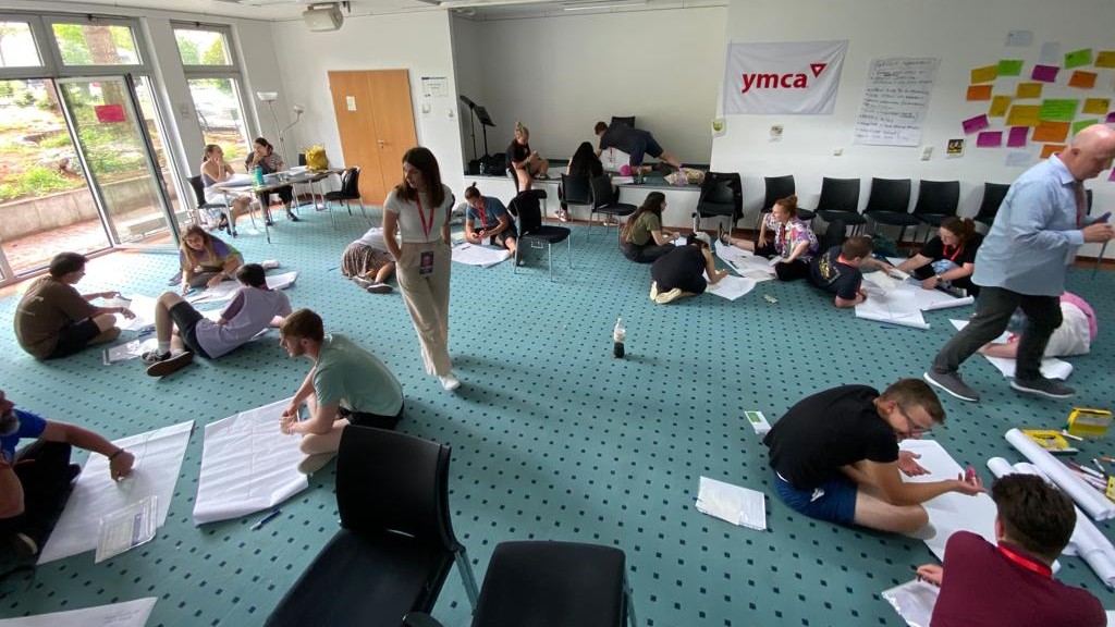 EYF monitoring visit to the international activity of YMCA on youth participation