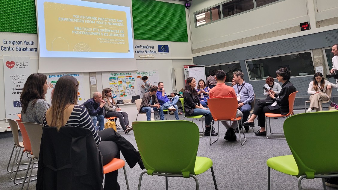 Visite de suivi du FEJ à l'activité du plan de travail annuel du Réseau Youth Express
