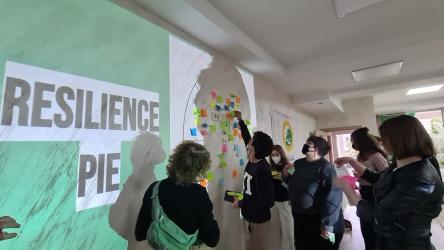 Le FEJ visite un project de la Fédération des jeunes verts européens