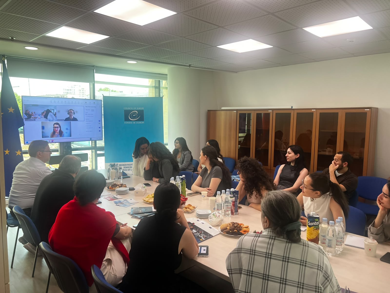 Fostering equality in Armenia: an exchange between youth and the Council of Europe