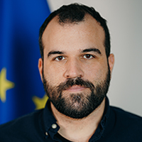 Gerasimos Mylonas, , chargé des questions juridiques et politiques au Bureau de l'IA de la Commission européenne