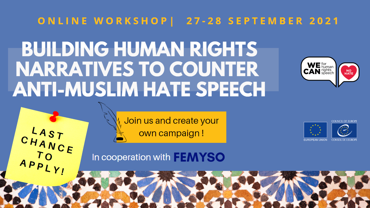 Speakers confirmed for Workshop ‘Building Human Rights Based Narratives against anti-Muslim hatred