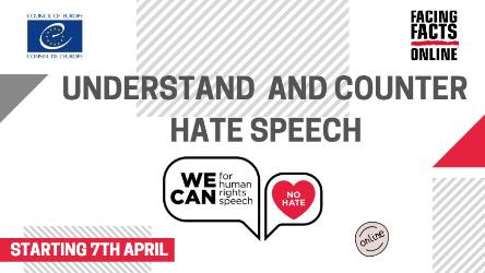 Registrations are now open for the new WE CAN online course on hate speech!