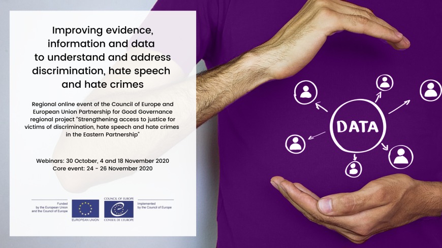Regional event: Improving evidence, information and data to understand and address discrimination, hate speech and hate crimes