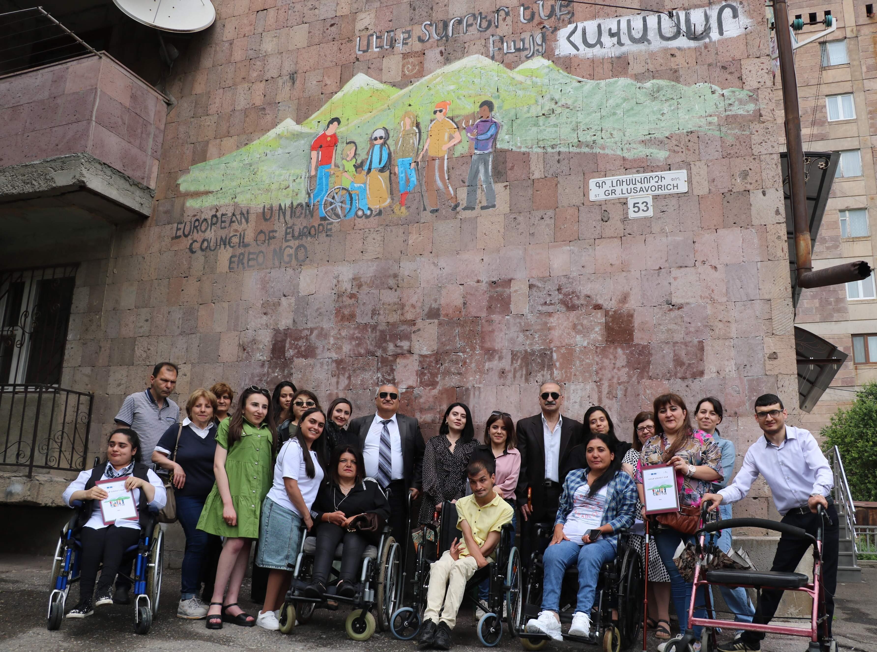 Challenging stereotypes against disabled people through empowerment in Armenia