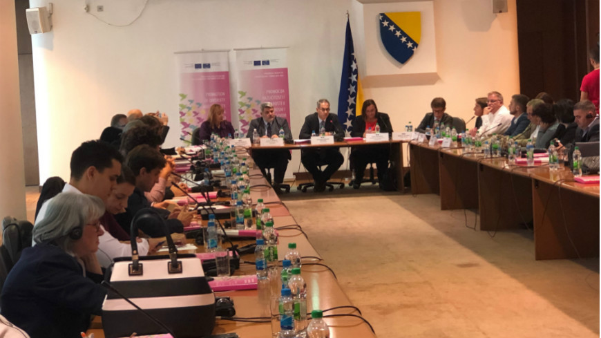 The EU and the Council of Europe continue supporting reforms in the field of human rights in Bosnia and Herzegovina