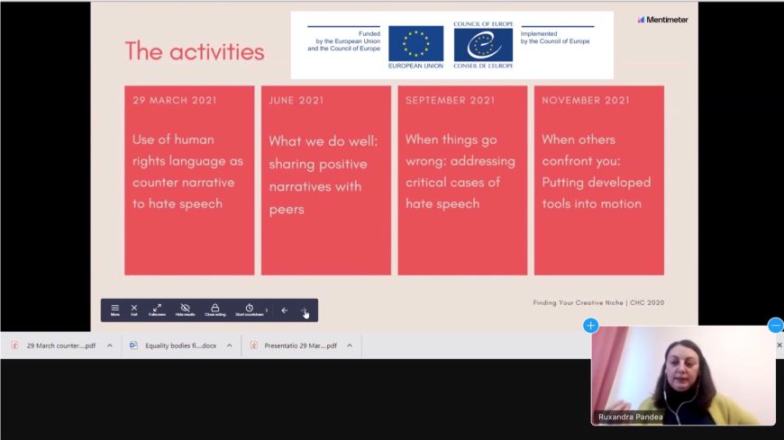 Using a human right-based language in responding to hate speech: a challenge for equality bodies across Europe