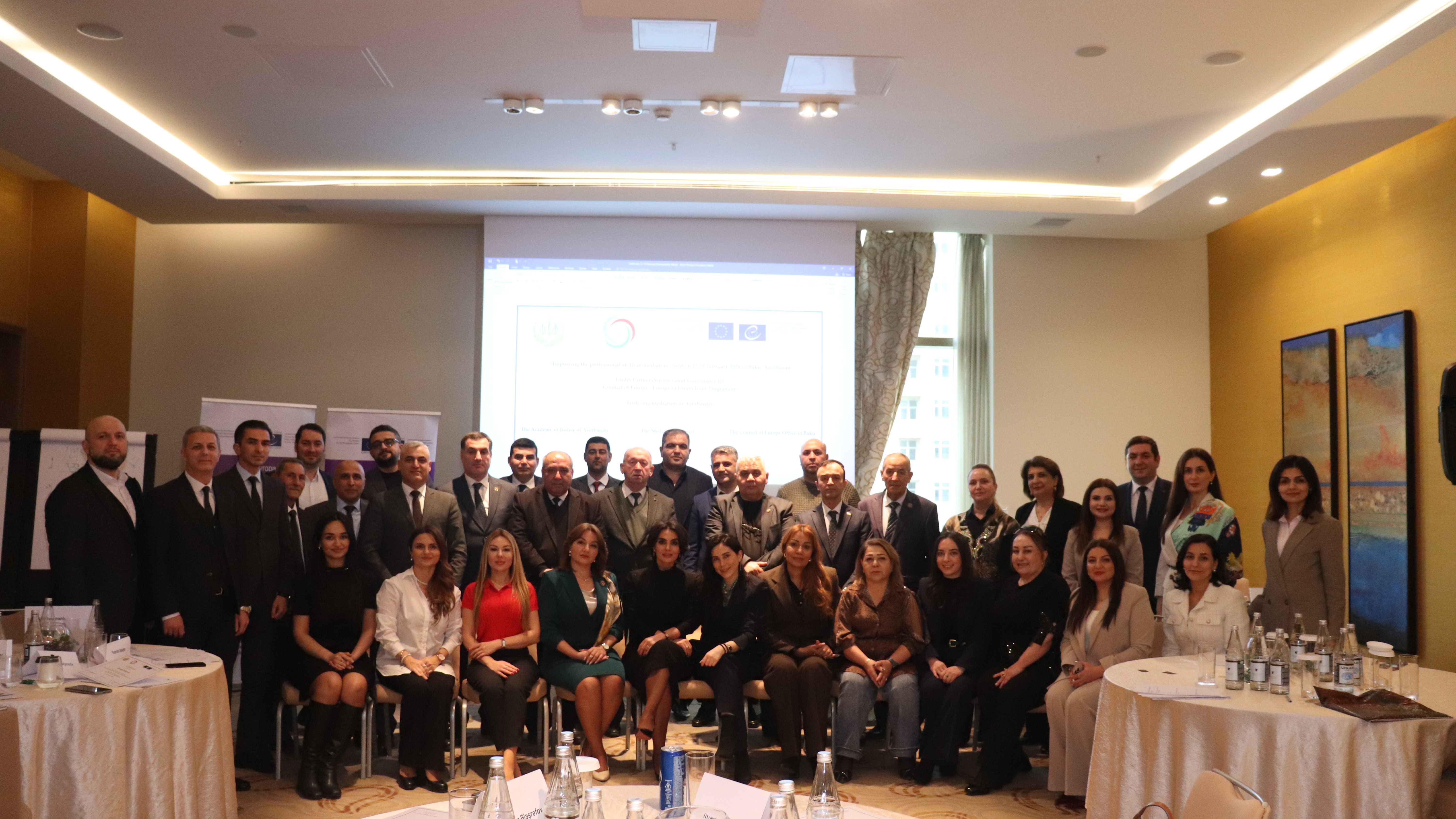 CEPEJ organises a workshop for mediators in Azerbaijan